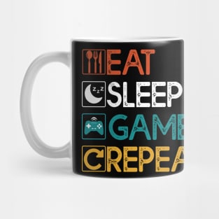 Eat Sleep Game Repeat Gift Gaming Lovers Gift Mug